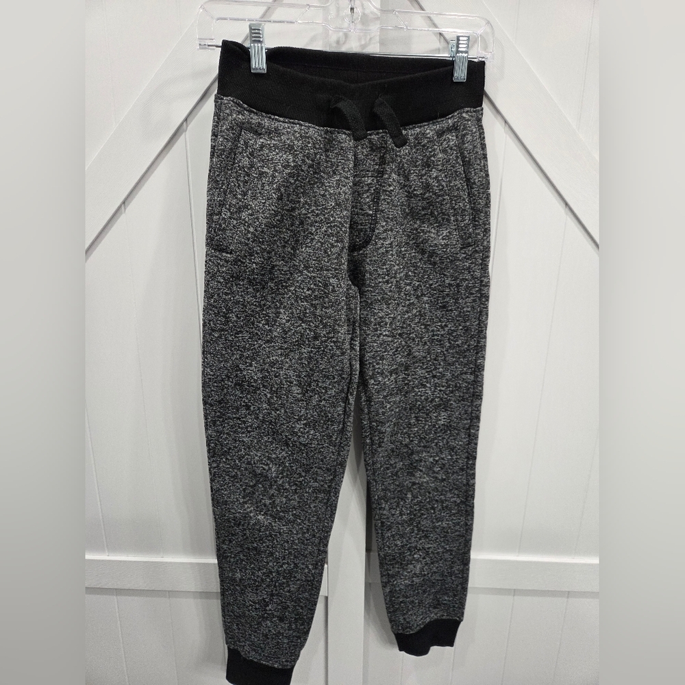 South Pole Kids Charcoal and Black Joggers